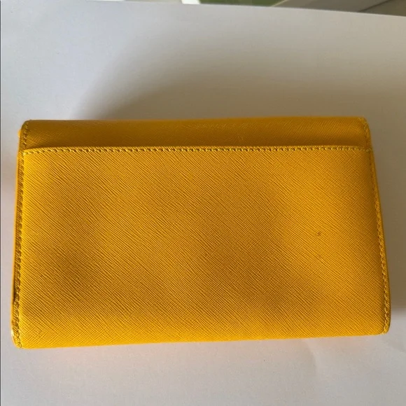 Tory Burch Vibrant Yellow Clutch - Picture 2 of 6